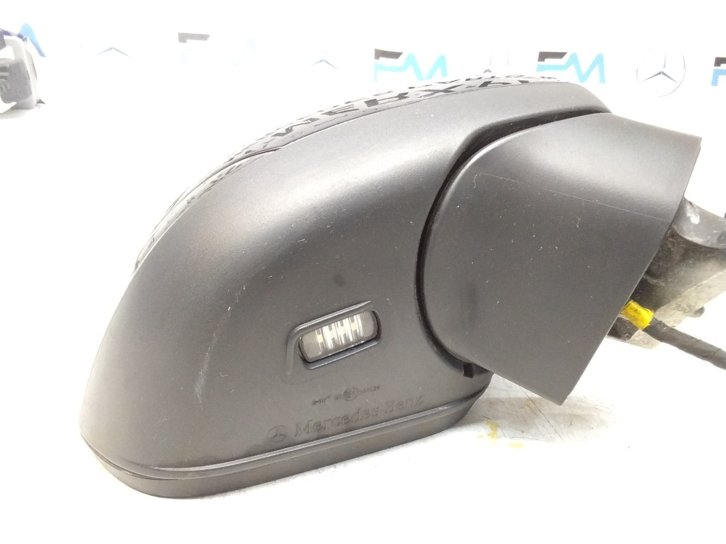 MERCEDES A-CLASS  W177 DRIVER SIDE WING MIRROR A1778101200 BLACK FMM27