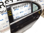 MERCEDES BENZ  E-CLASS W213 PASSENGER SIDE REAR DOOR N/S/R COMPLETE BLACK FMD62