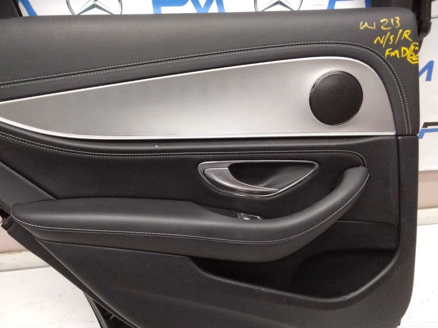 MERCEDES BENZ  E-CLASS W213 PASSENGER SIDE REAR DOOR N/S/R COMPLETE BLACK FMD62