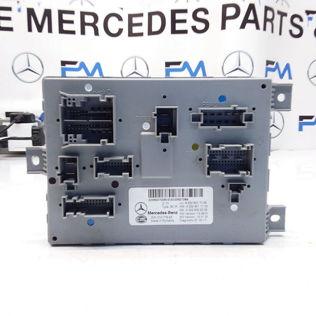 MERCEDES S-CLASS REAR SAM CONTROL MODULE W222 A2229007009 FM00381