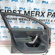 MERCEDES BENZ A-CLASS W177 PASSENGER SIDE FRONT DOOR N/S/F COMPLETE GREY FMD42