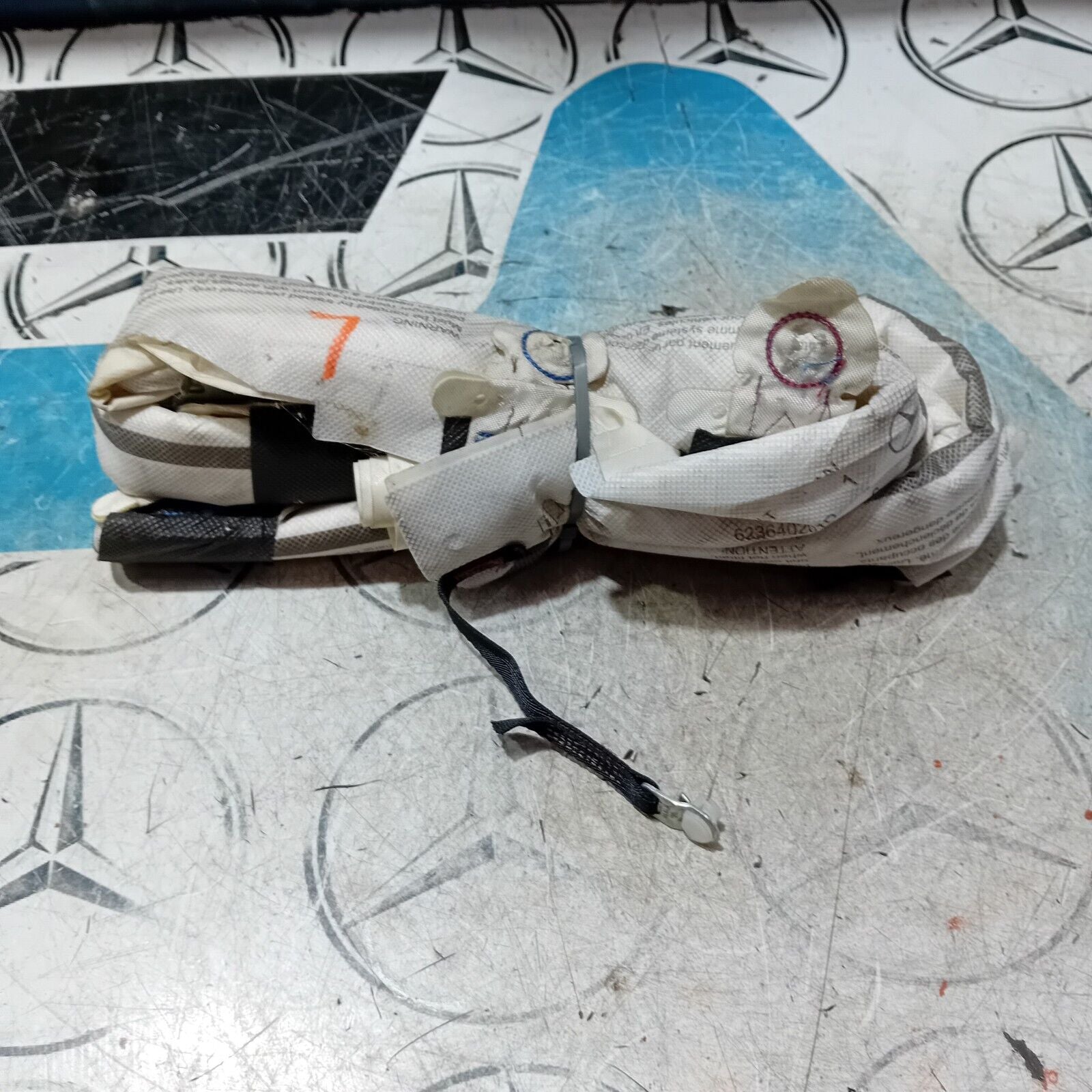 MERCEDES A CLASS W176 13-17 PASSENGER N/S ROOF CUTAIN AIRBAG A176860010 VS4188
