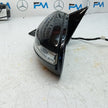 MERCEDES S-CLASS W222 PASSENGER WING MIRROR NS BLACK A2228101516 2014 PL FMM55