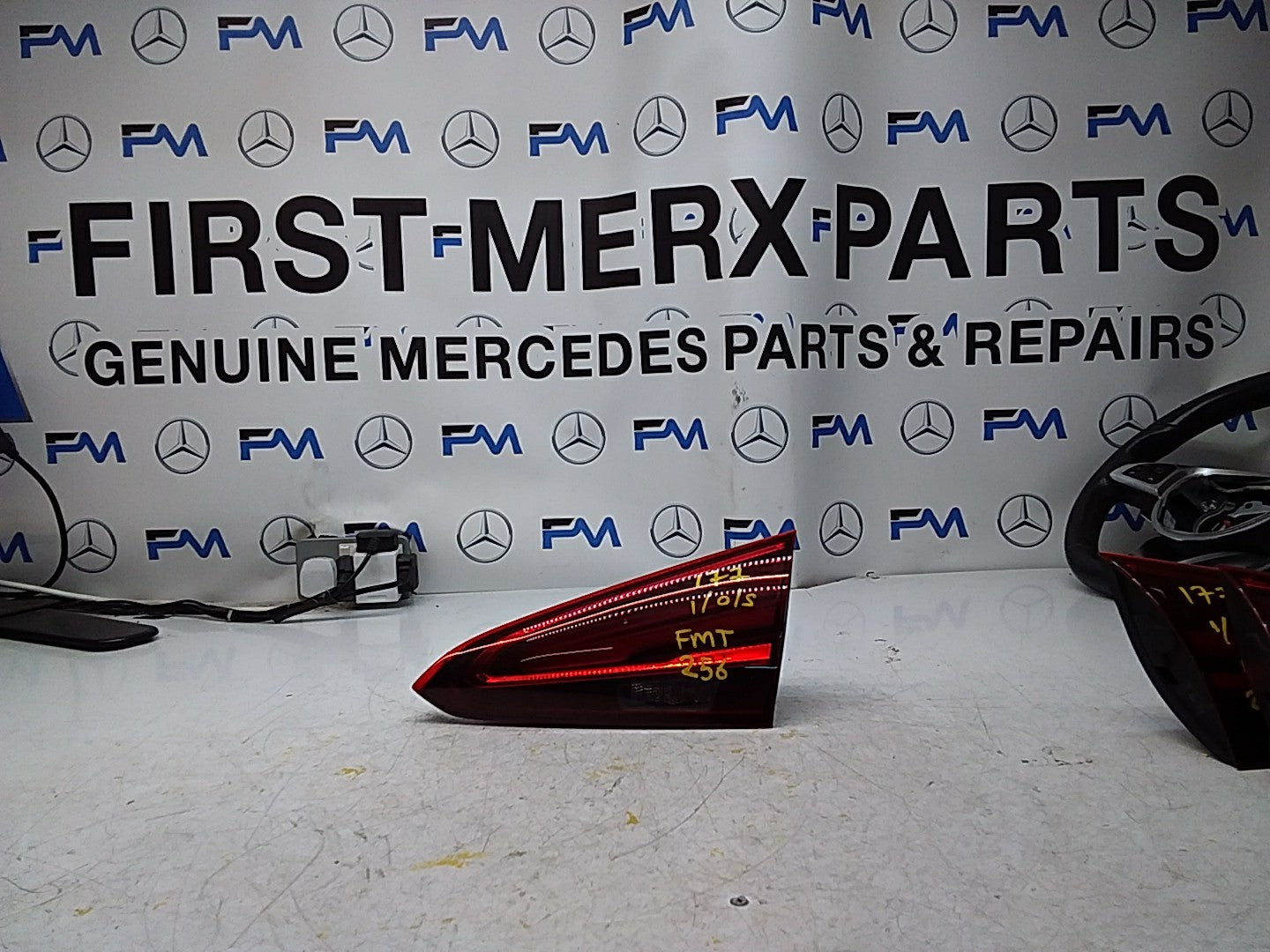 MERCEDES A-CLASS W177 DRIVER RIGHT OS REAR INNER TAIL LIGHT A1779062804 FMT256