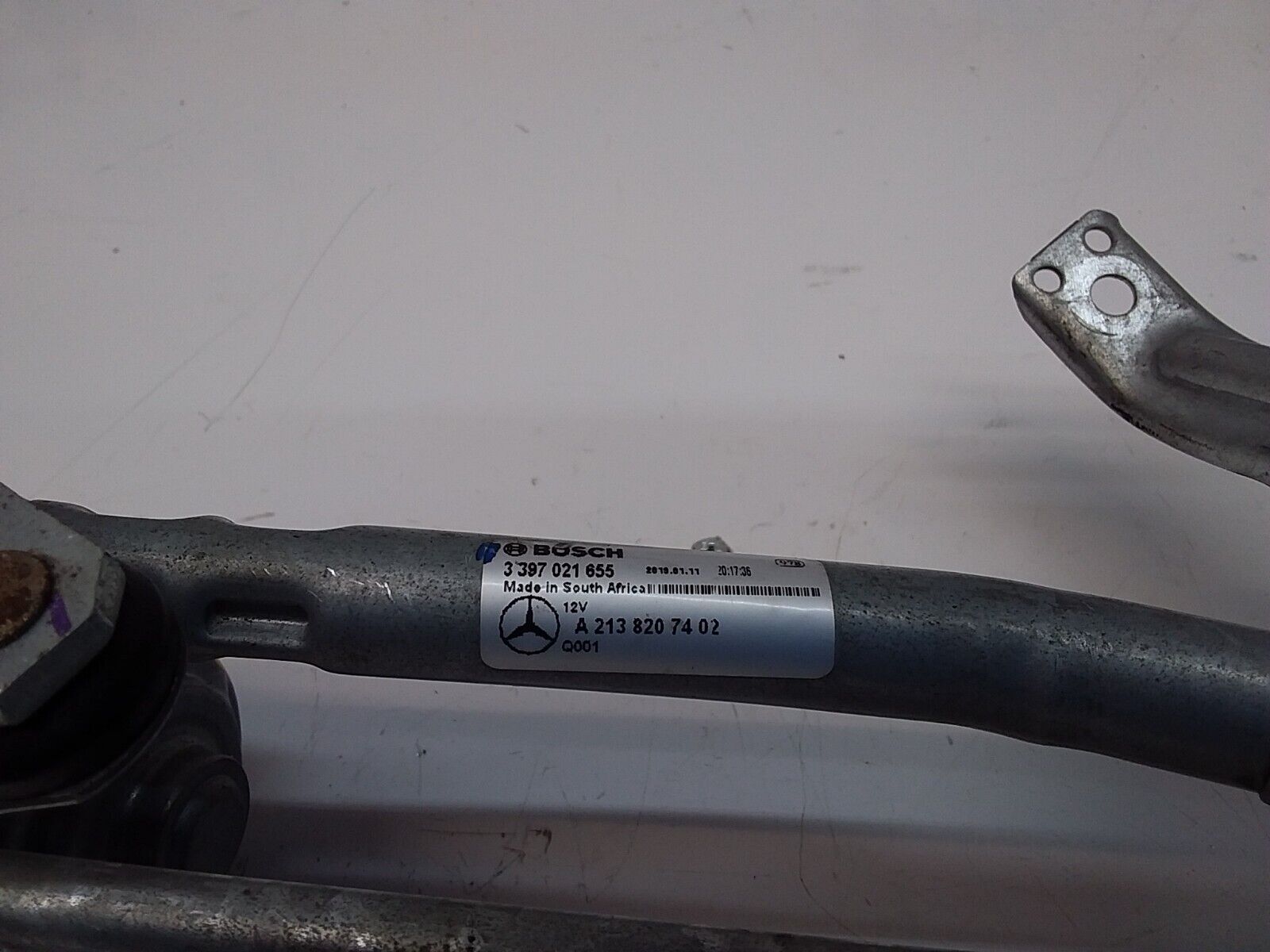 MERCEDES E-CLASS 2019 W213 A2138207403 FRONT WIPER MOTOR  FM00176
