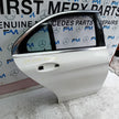 MERCEDES C-CLASS W205 SALOON DRIVER REAR DOOR OSR WHITE 2014ON COMPLETE FMD238