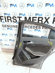 MERCEDES A-CLASS W176 DRIVER REAR DOOR OSR GREY 2012-18 COMPLETE FMD347
