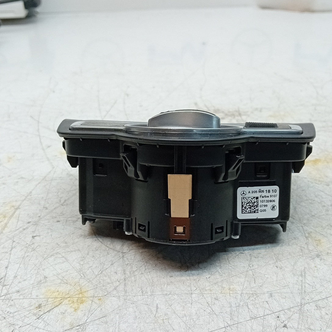 MERCEDES C-CLASS W205 HEADLIGHT CONTROL SWITCH 2014 A2059051810 FM001562