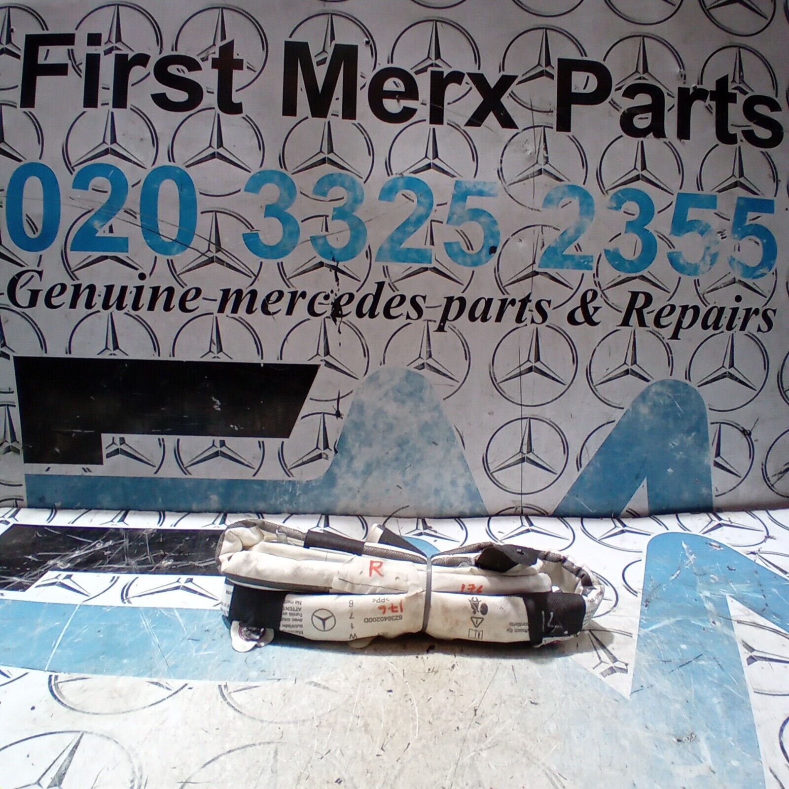 MERCEDES A CLASS ROOF AIRBAG RIGHT SIDE A1768600202 W176 A200 ROOF AIRBAG 2016