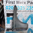 MERCEDES BENZ C-CLASS W204 FRONT PASSENGER SIDE ( NEAR SIDE ) WING