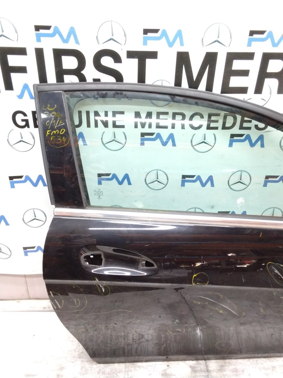 MERCEDES C-CLASS W204 SLN DRIVER FRONT DOOR OSF BLACK 2008-14  FMD534
