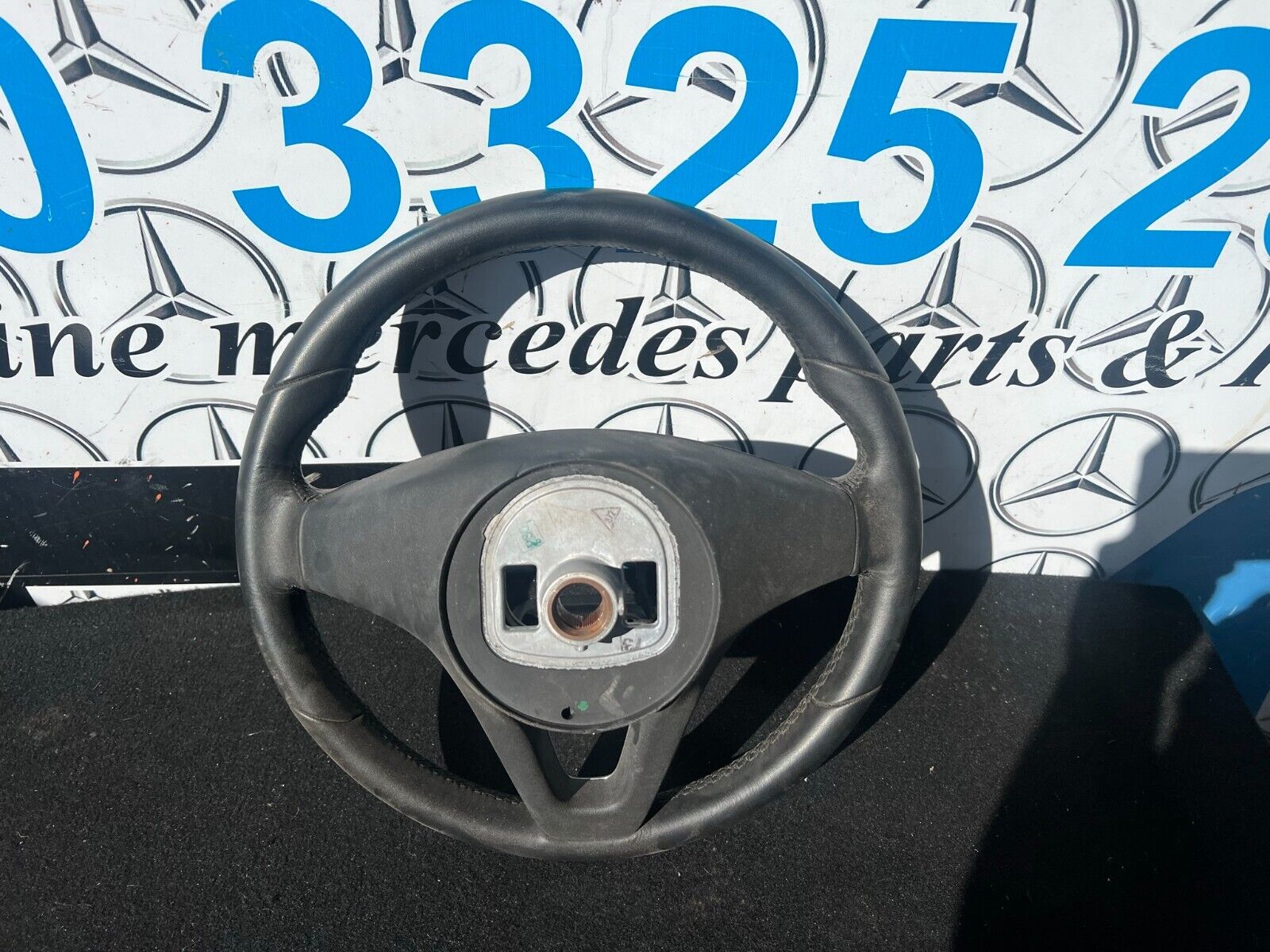 MERCEDES A-CLASS PADDLE SHIFT STEERING WHEEL MULTIFUNCTION 2017 A0014608803