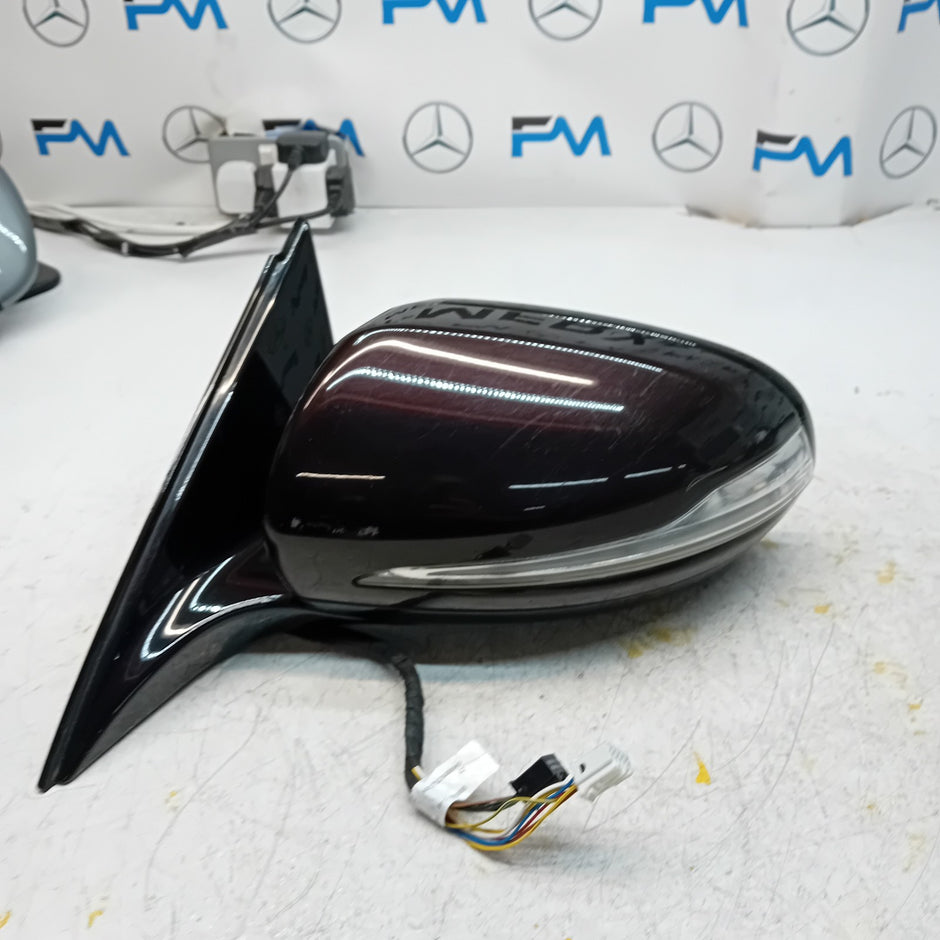 MERCEDES S-CLASS W222 PASSENGER SIDE WING MIRROR BROWN A2228101301 PL FMM45