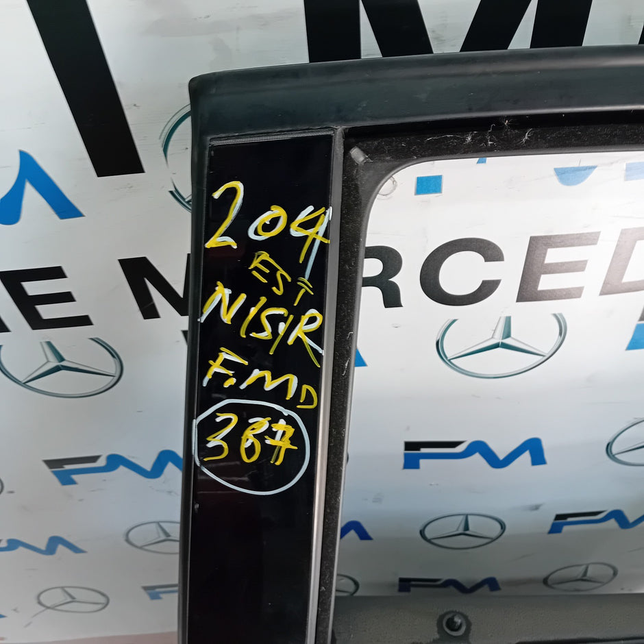 MERCEDES C-CLASS S204 EST PASSENGER REAR DOOR NSR 2014 ON SILVER COMPLETE FMD367