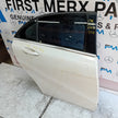 MERCEDES A-CLASS W176 DRIVER REAR DOOR OSR 2012-18 WHITE COMPLETE FMD358