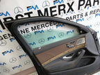MERCEDES S-CLASS W222 SLN PASSENGER FRONT DOOR NSF BLACK 2014 ON COMPLETE FMD328