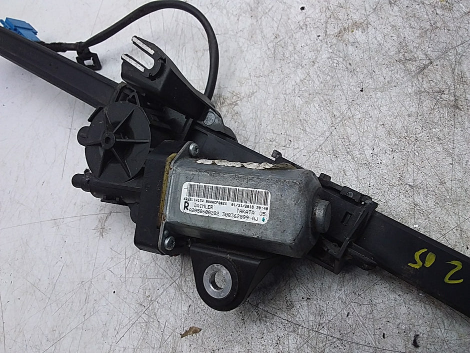 MERCEDES C-CLASS W205 SEAT BELT RETRACTOR REAR RIGHT A2058600282 DAMAGED FMR198