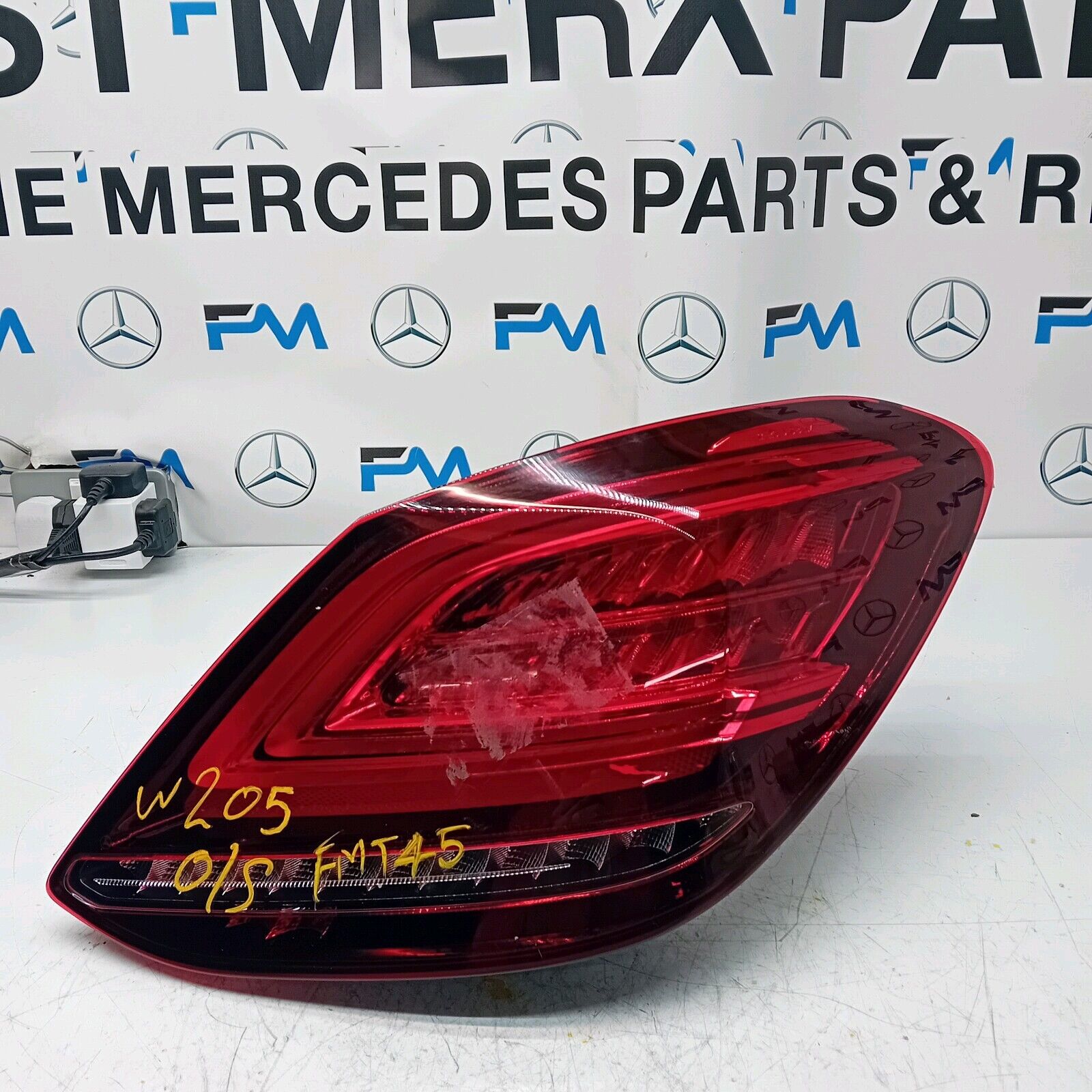 MERCEDES C-CLASS W205 COUPE 2020 REAR DRIVER O/S TAIL LIGHT A2059067203 FMT45