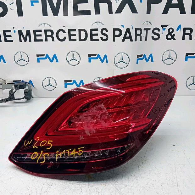 MERCEDES C-CLASS W205 COUPE 2020 REAR DRIVER O/S TAIL LIGHT A2059067203 FMT45