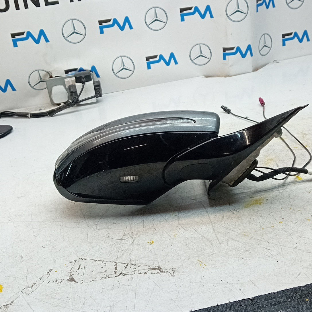 MERCEDES E-CLASS W213 DRIVER  WING MIRROR OSF GREY 2016 PL BS A2138104000 FMM66