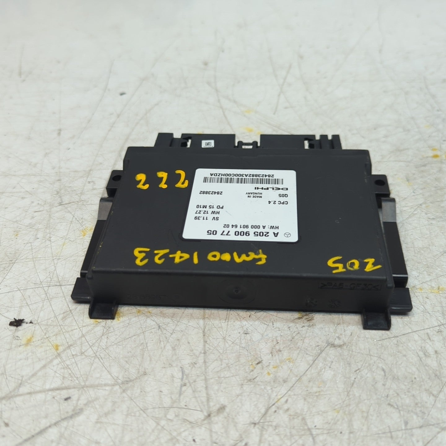MERCEDES C S-CLASS PARKING BRAKE CONTROL UNIT W205  W222 A2059007705 FM001423