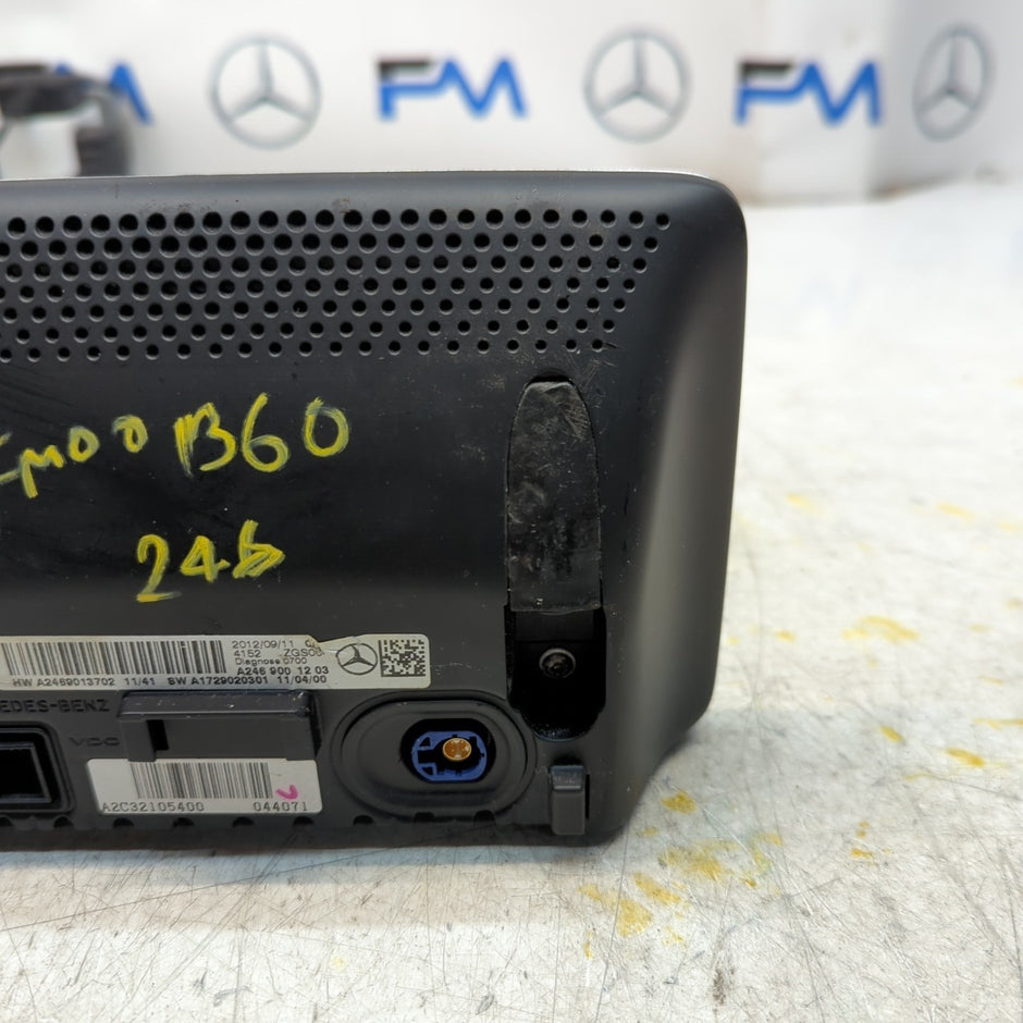 MERCEDES BENZ B-CLASS W246 DISPLAY SCREEN A2469001203  2012-2019 ON FM001360