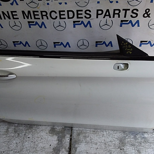 MERCEDES C-CLS C205  PASSENGER FRONT DOOR OSF WHITE 2016 ONWARDS COMPLETE FMD614