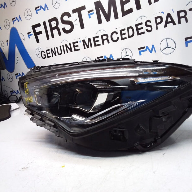 MERCEDES CLA W118 2021 MULTIBEAM LED HEADLIGHT LEFT N/S A1189068900 FMH60