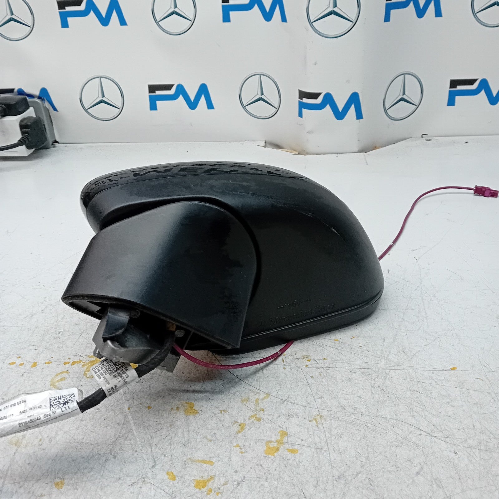 MERCEDES A-CLASS  W177 PASSENGER SIDE WING MIRROR A1778105304 BLACK FMM34