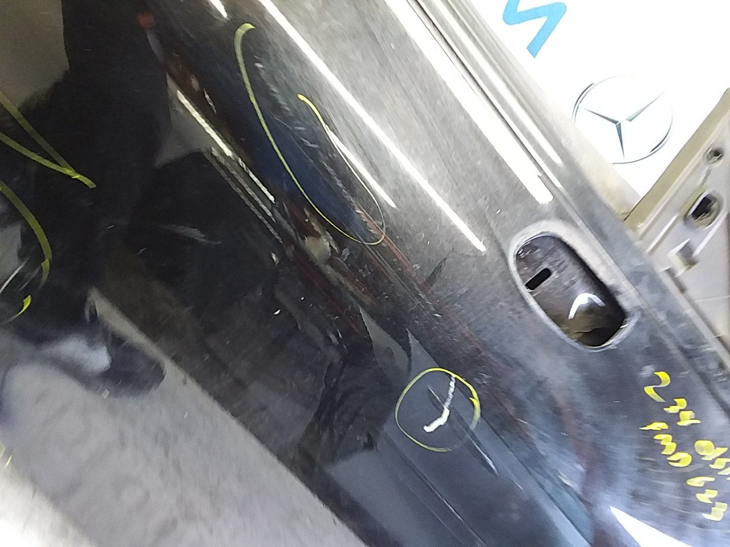 MERCEDES E-CLASS C238  COUPE DRIVER FRONT DOOR OSF BLACK 2016 ONWARDS FMD623