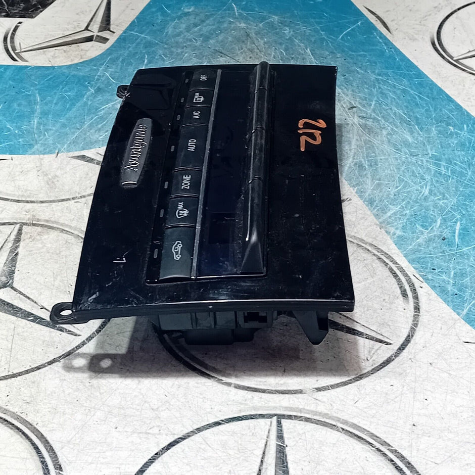 MERCEDES BENZ E CLASS MK4 2009-2012 HEATER CLIMATE CONTROL PANEL A2129004607