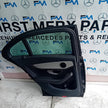 MERCEDES BENZ C-CLASS W205 PASSENGER SIDE REAR DOOR N/S/R BLACK  COMPLETE FMD148