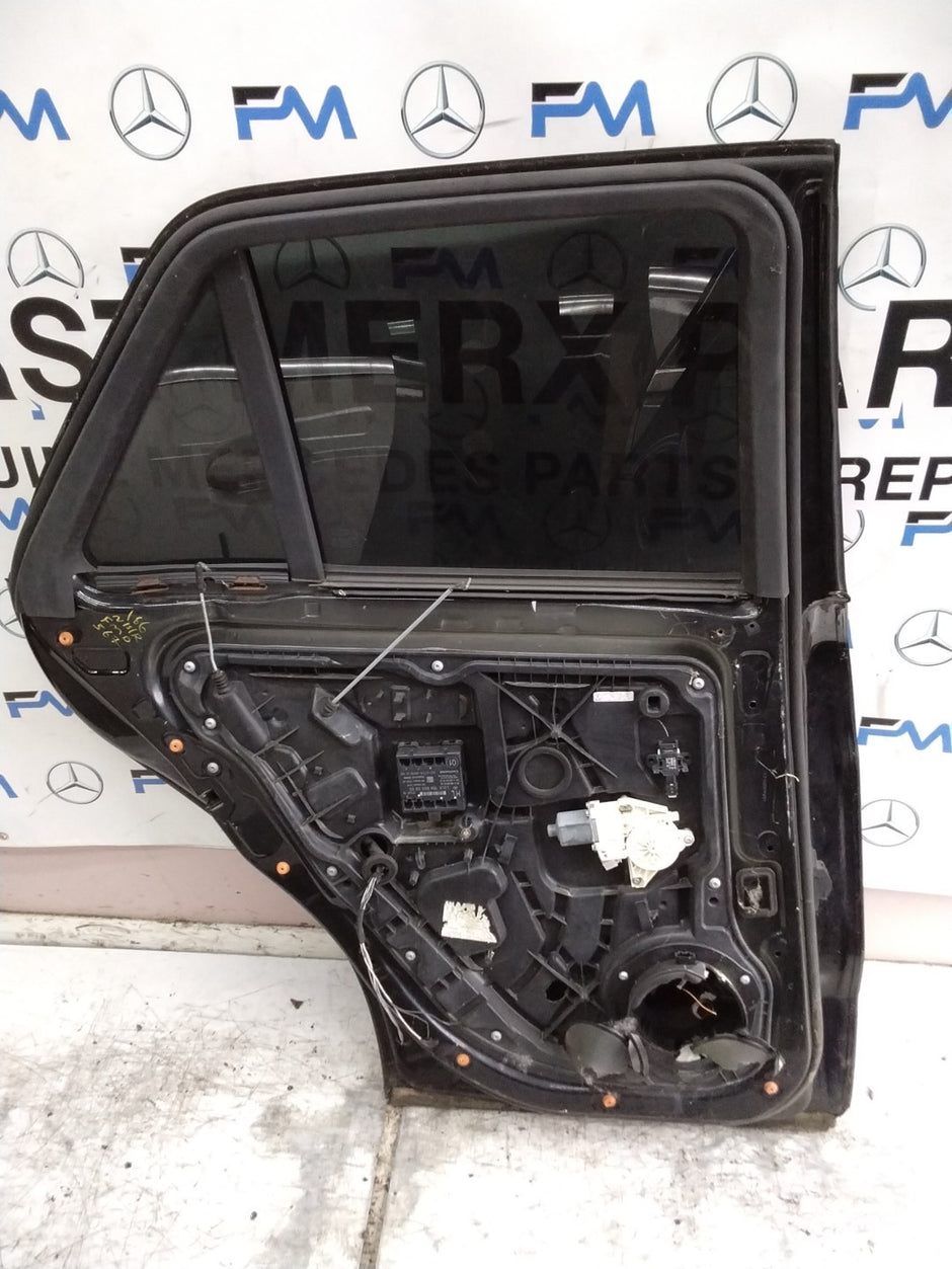 MERCEDES BENZ  M-CLASS W166  PASSENGER REAR DOOR NSR  BLACK 2011-15  FMD567