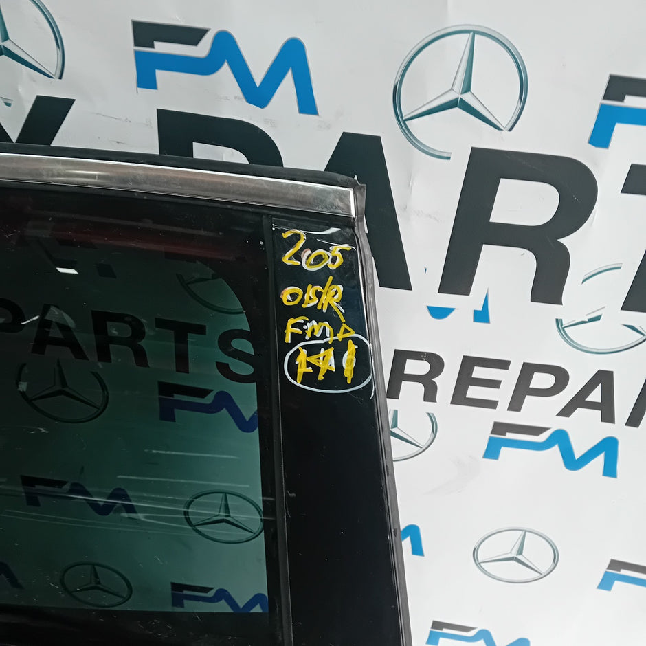 MERCEDES ESTATE C-CLASS W205 DRIVER REAR DOOR O/S/R GREY COMPLETE 2014-22 FMD141