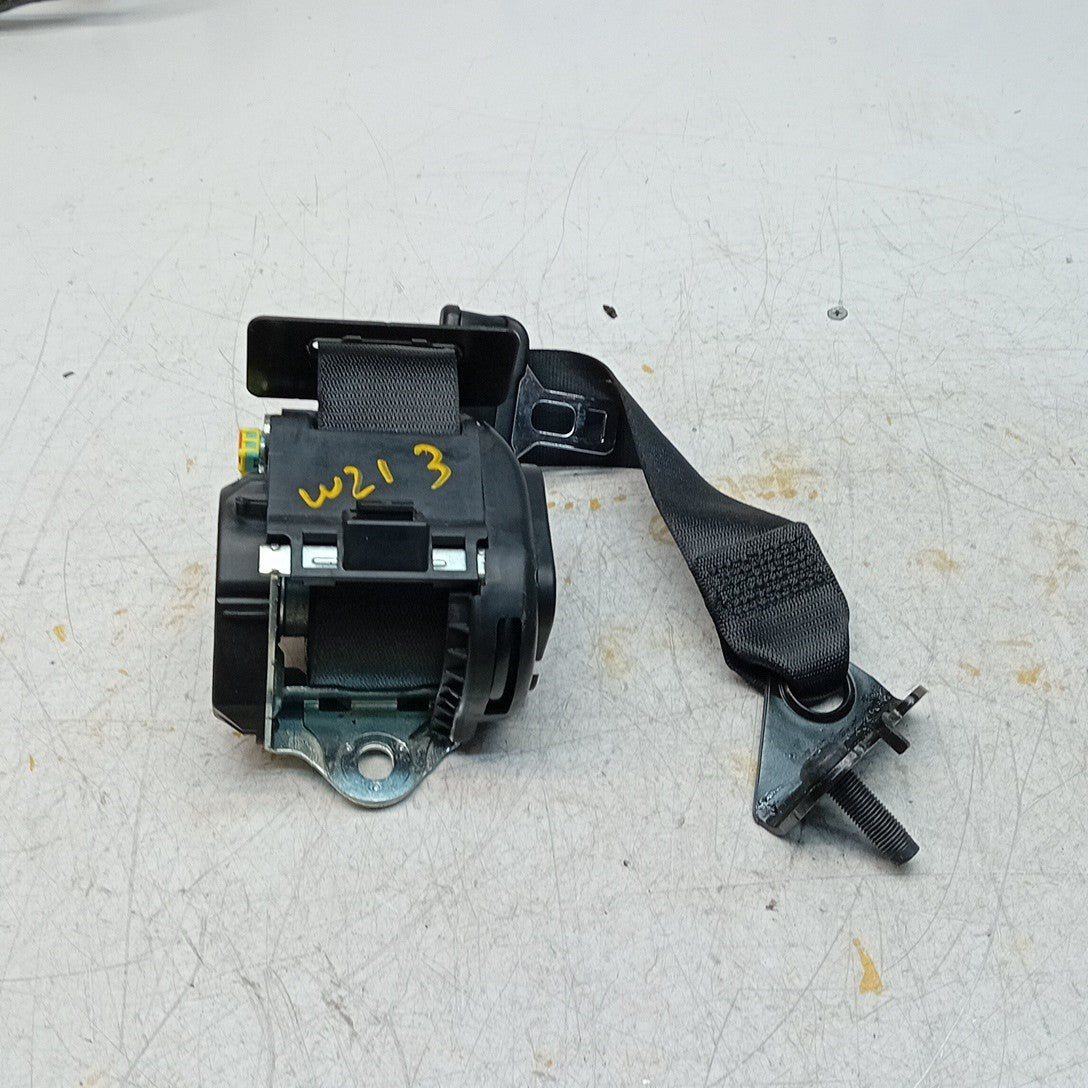 MERCEDES BENZ E-CLASS W213 SEAT BELT REAR DRIVER A2138602885 BLACK 2016 FM001231
