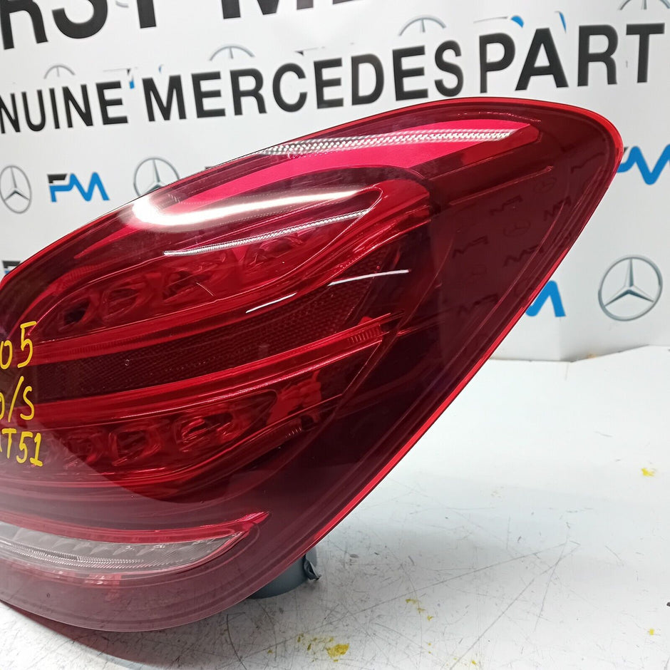 MERCEDES C-CLASS W205 2014 REAR DRIVER O/S TAIL LIGHT FMT51