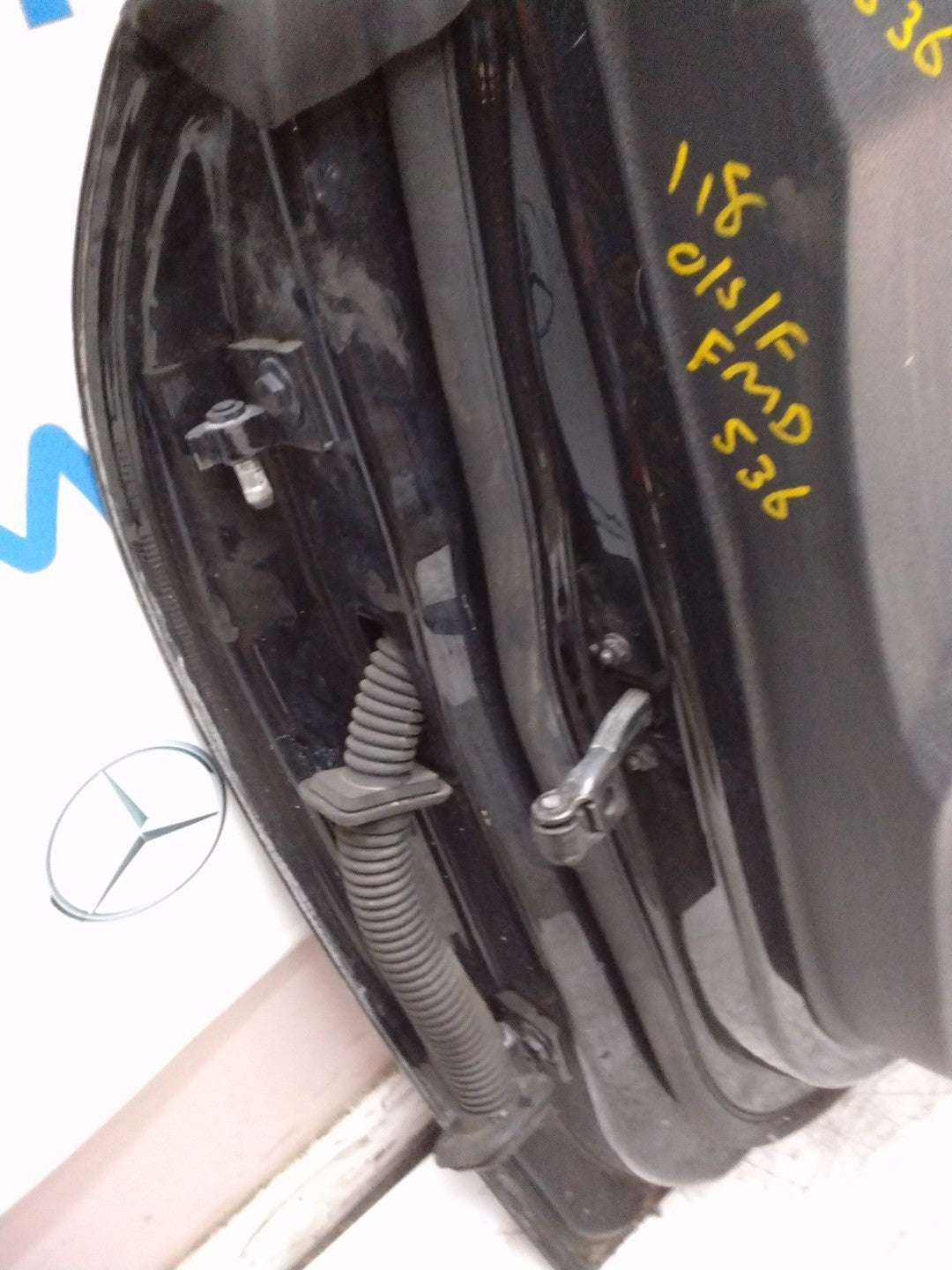 MERCEDES CLA W118  DRIVER FRONT DOOR OSF BLACK 2019-23 COMPLETE FMD536