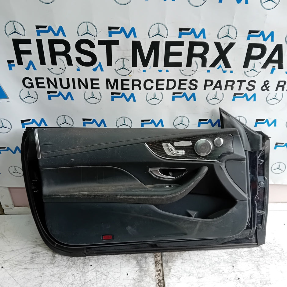MERCEDES E-CLASS W238 PASSENGER FRONT DOOR NSF 2016 ON BLUE COMPLETE FMD408