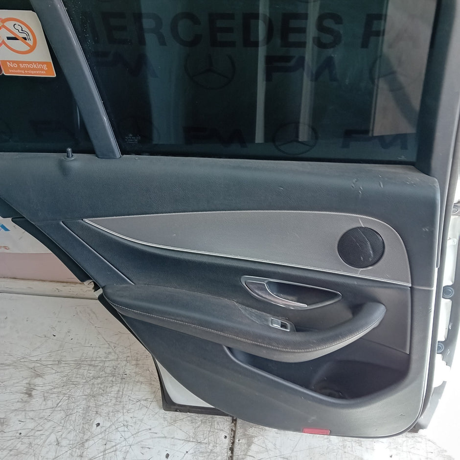 MERCEDES E-CLASS S213 EST PASSENGER REAR DOOR NSR WHITE 2016 ON COMPLETE FMD228