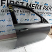 MERCEDES E-CLASS W213 DRIVER SIDE FRONT DOOR O/S/F COMPLETE GREY FMD39