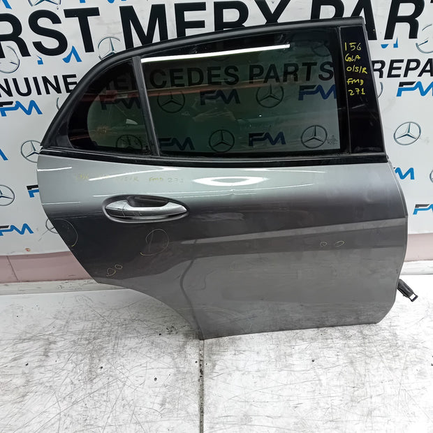 MERCEDES BENZ GLA X156 DRIVER REAR DOOR OSR 2014-19 GREY COMPLETE FMD271