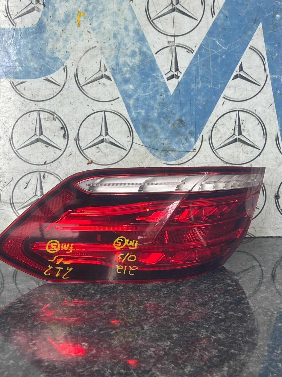 13-16 MERCEDES E CLASS SALOON FL OS DRIVER RIGHT LED REAR LIGHT A2129060803 FMT5