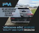 MERCEDES BENZ CLA W118 COUPE /BREAKING- HEADLIGHT , TAIL LIGHT & WING MIRROR