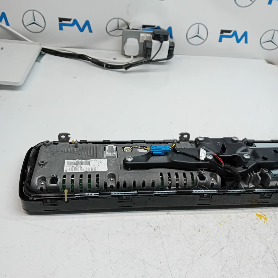 MERCEDES S-CLASS W222 DISPLAY SCREEN A2229007611 A2229005712 2016 FM001159