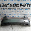 MERCEDES BENZ  A-CLASS W177 REAR BUMPER A1778804801 2018 GREY FMX8