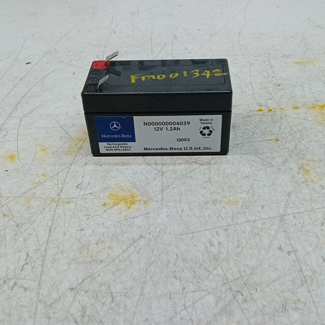 MERCEDES BENZ AUXILIARY LEAD ACID  BATTERY N000000004039 12V 1.2Ah Q003 FM001342