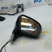 MERCEDES C-CLASS W205 DRIVER WING MIRROR OSF BLACK PL A2058105400 FMM73