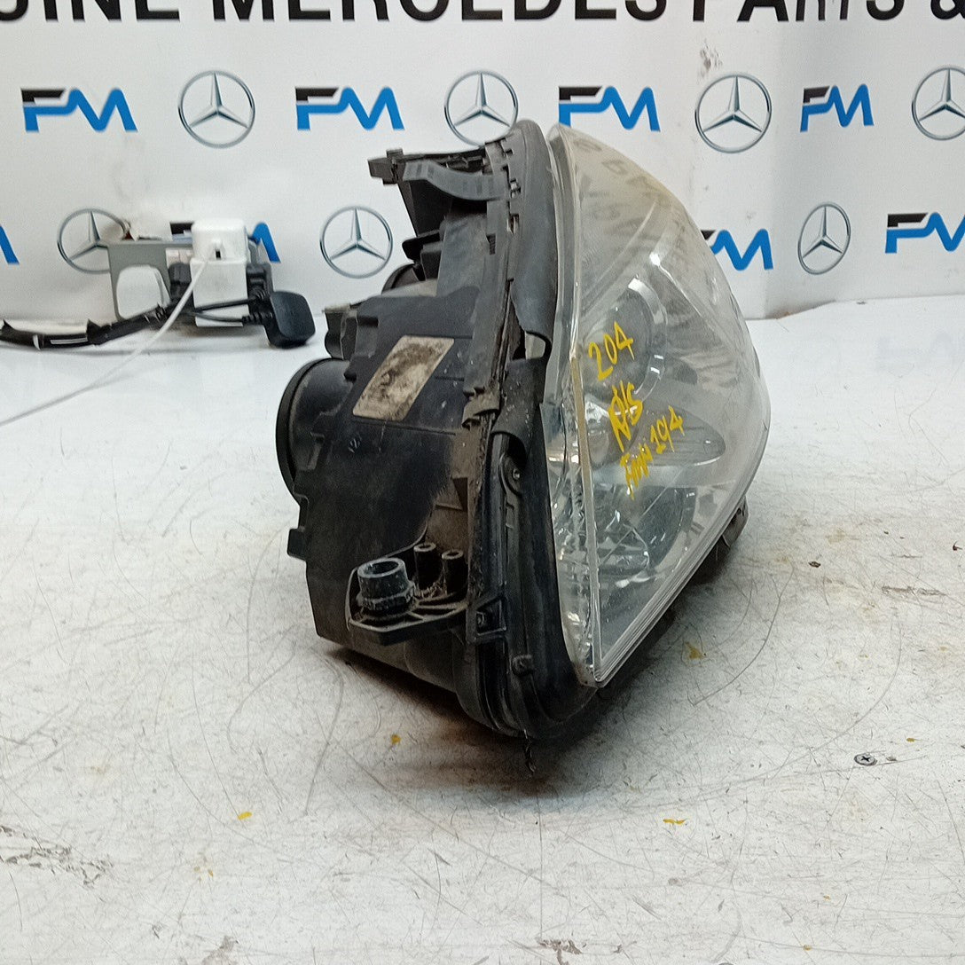 MERCEDES BENZ C-CLASS W204 PASSENGER SIDE NS HEADLIGHT 2012 A2048208561 FMH194
