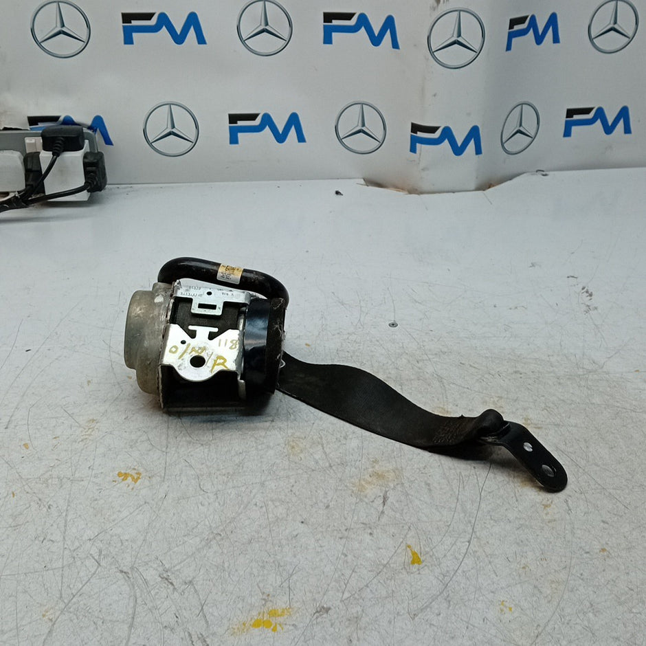 MERCEDES CLA W118 REAR DRIVER/PASSENGER SEAT BELT BLACK A1188600800 FM001243