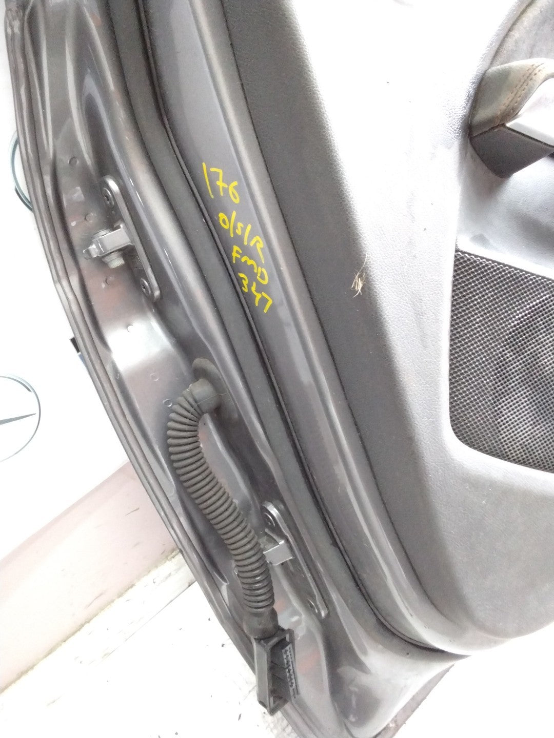 MERCEDES A-CLASS W176 DRIVER REAR DOOR OSR GREY 2012-18 COMPLETE FMD347